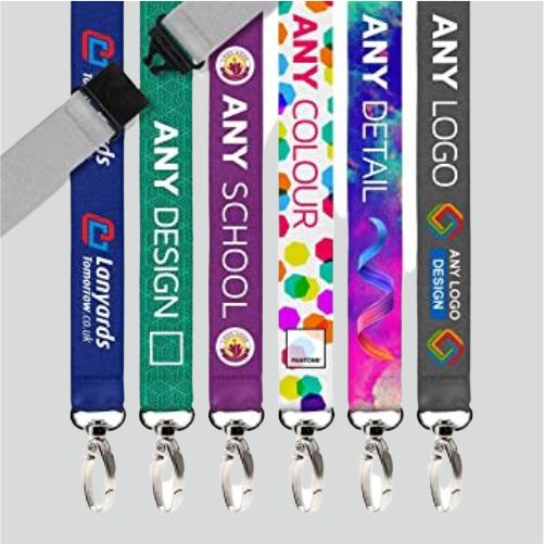 Custom Printed Digital ID Card Lanyard – Personalized Branding Solution (Minimum 100 Pcs)