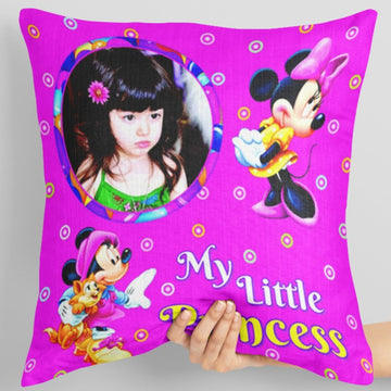 PC-53 Soft Pink Pillow – My Little Princess Design