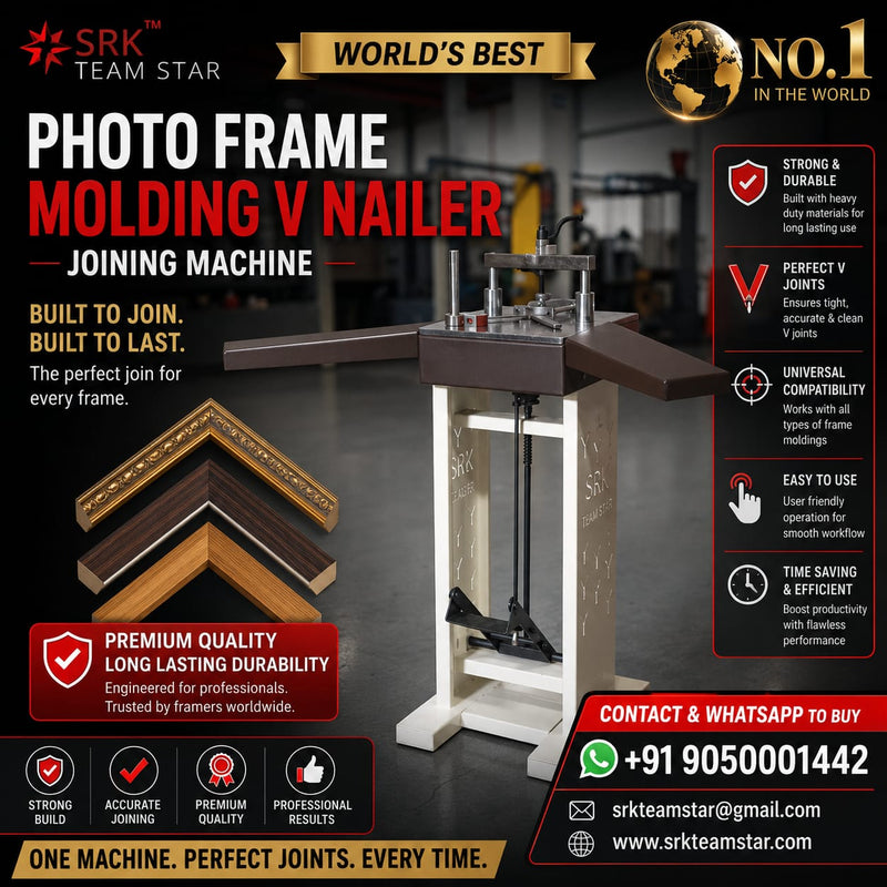 Photo Frame Pinning Machine - Swift Frame Pinner