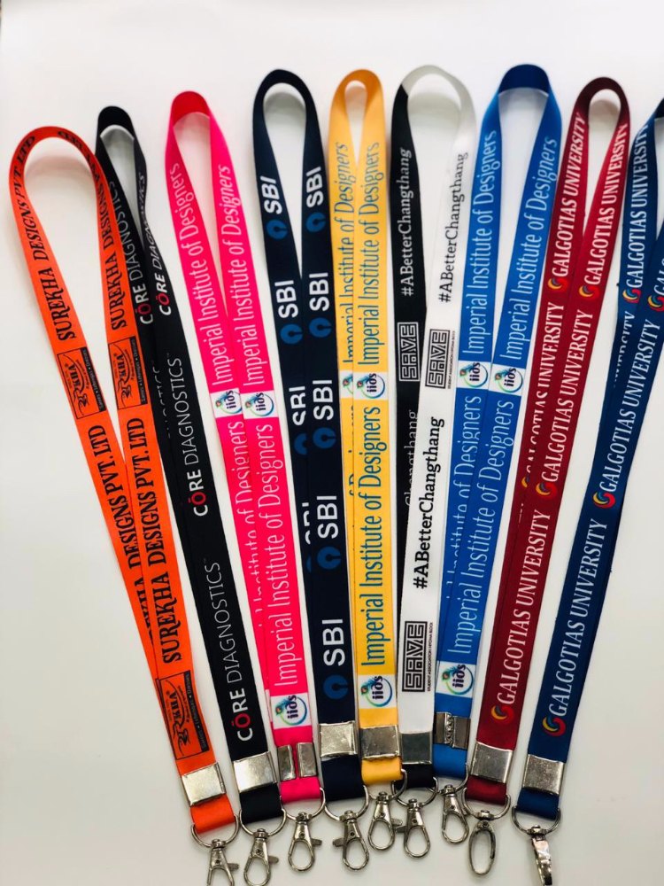 Custom Printed Digital ID Card Lanyard – Personalized Branding Solution (Minimum 100 Pcs)