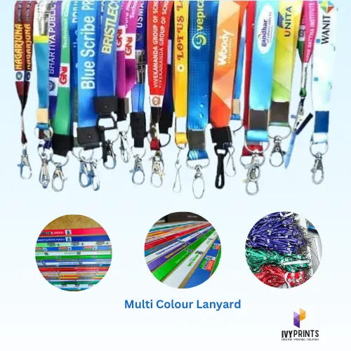 Custom Printed Digital ID Card Lanyard – Personalized Branding Solution (Minimum 100 Pcs)